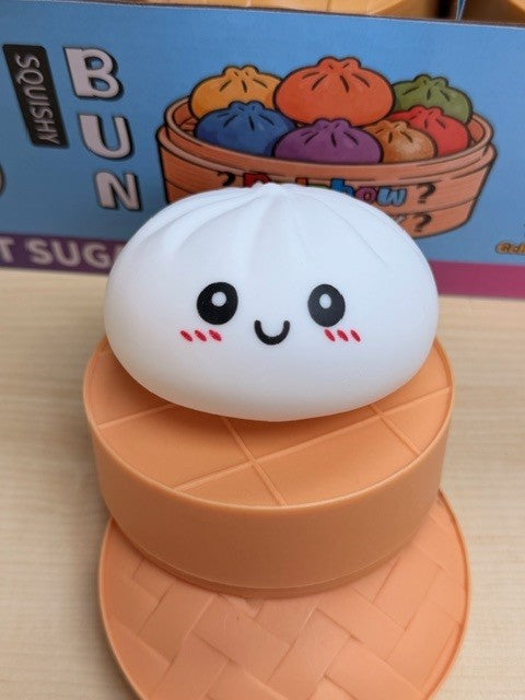 MIX Dumpling Squishy Mystery Solid Color and Glitter  (12PC)